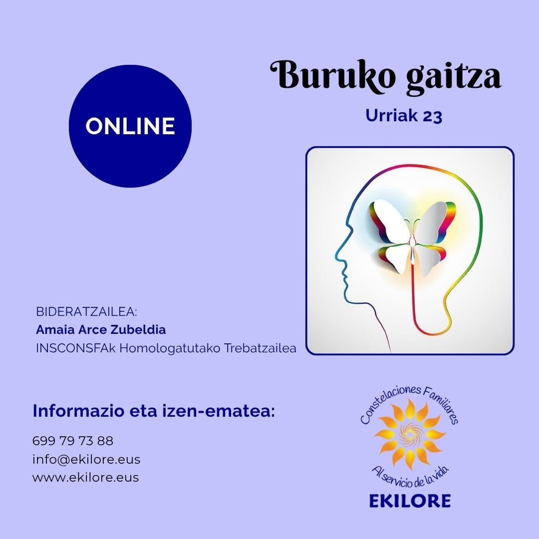 Buruko gaitza. ONLINE. Familia Konstelazioak
