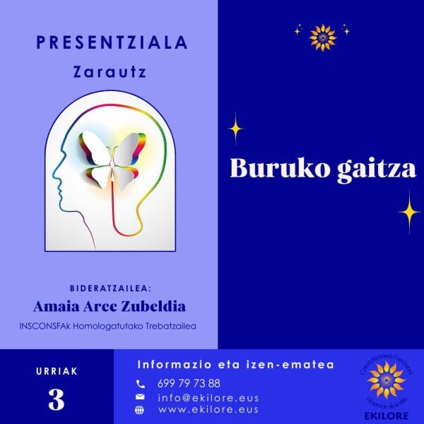 Buruko gaitza. PRESENTZIALA. Familia Konstelazioak
