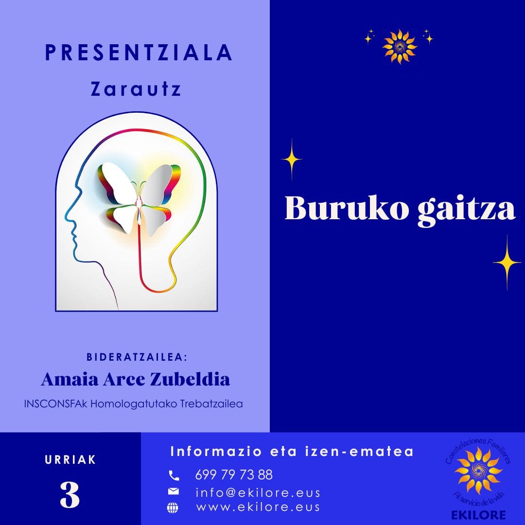 Buruko gaitza. PRESENTZIALA. Familia Konstelazioak