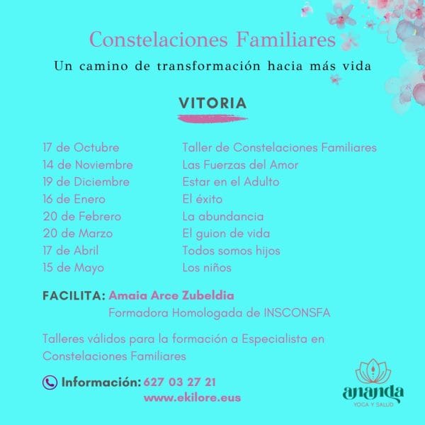 Constelaciones Familares. VITORIA