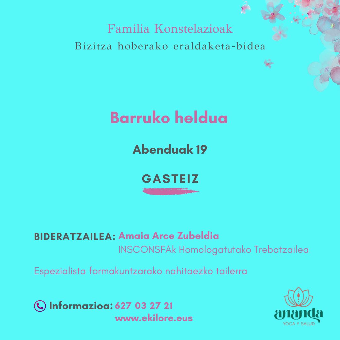 Familia Konstelazioetan Formakuntza. GASTEIZ