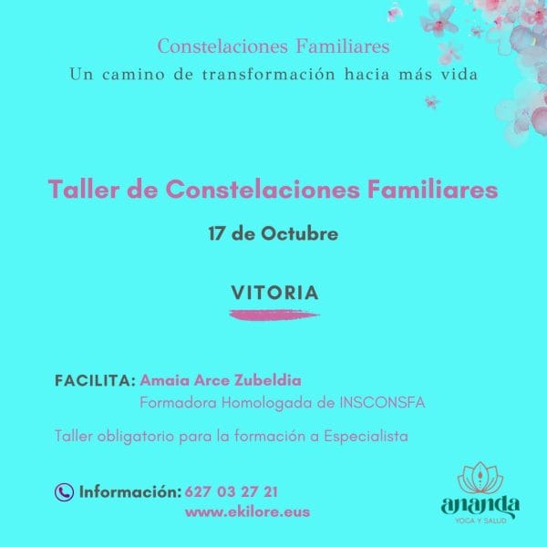 Formacion en Constelaciones Familiares. VITORIA