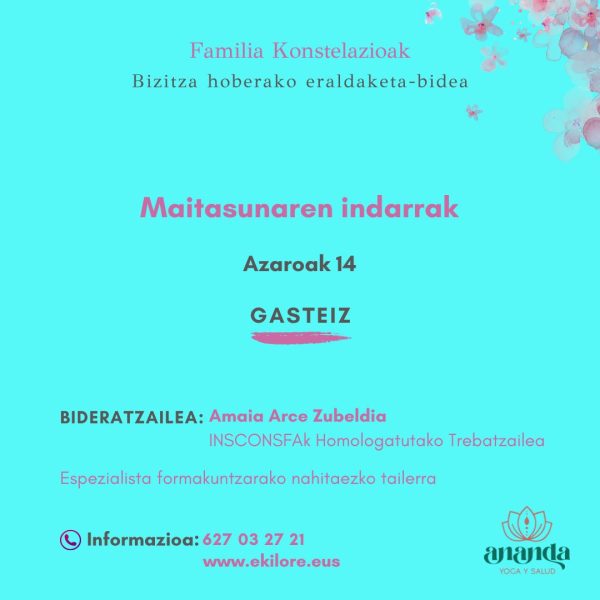 Maitasunaren Indarrak. PRESENTZIALA (Gasteiz). Familia Konstelazioak