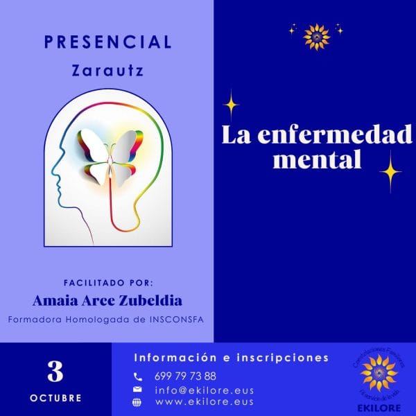 La enfermedad mental. PRESENCIAL